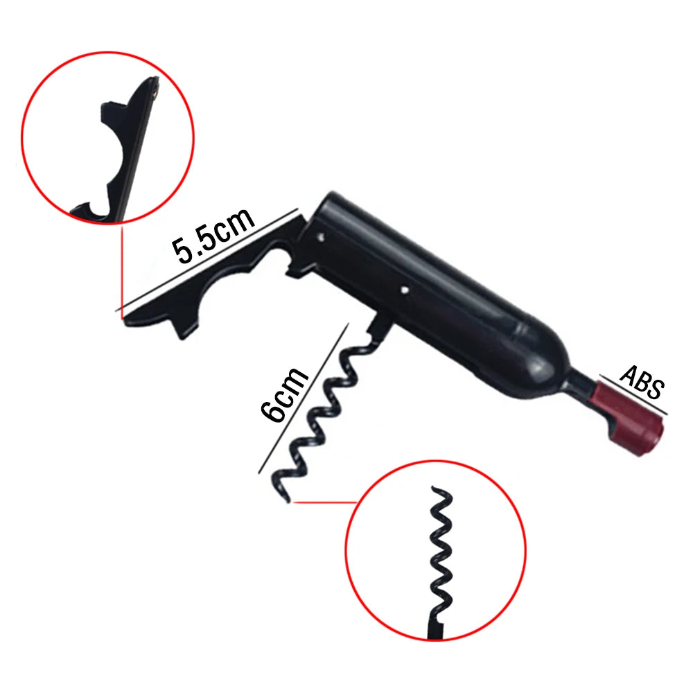 Tire-bouchon sommelier élégant avec coupe-capsule intégré