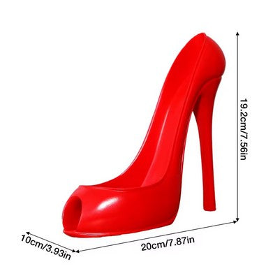 High Heel Wine Bottle Holder – Chic & Bold Design